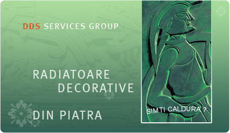 Radiatoare decorative din piatra